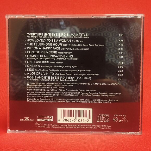 Bye Bye Birdie An Original Soundtrack CD 1963 - Picture 2 of 8